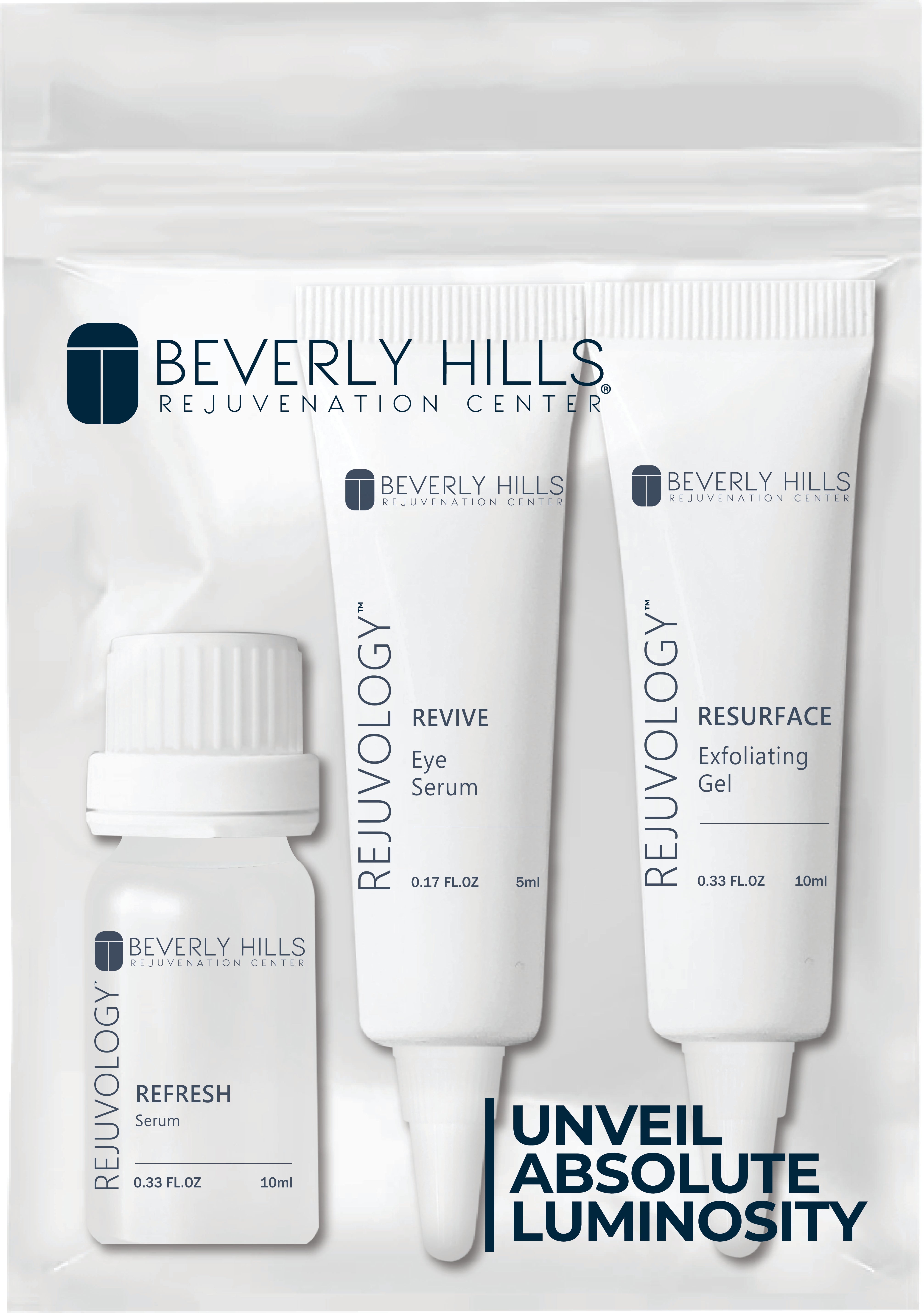 REJUVOLOGY Skincare Travel Trio – Beverly Hills Rejuvology
